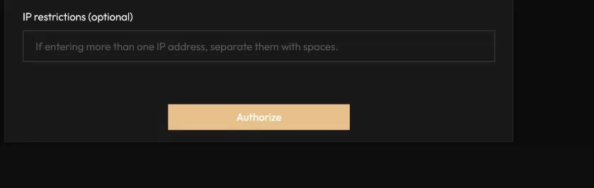 Aster IP restrictions 与 Authorize(安全局部)